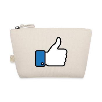 Like a like! - Organic Pouch - nature - Front