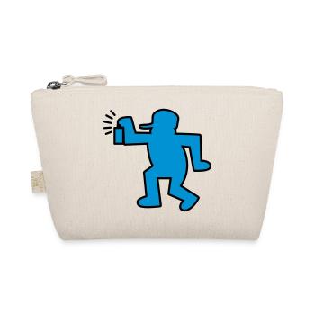 graffiti man - Organic Pouch - nature - Front