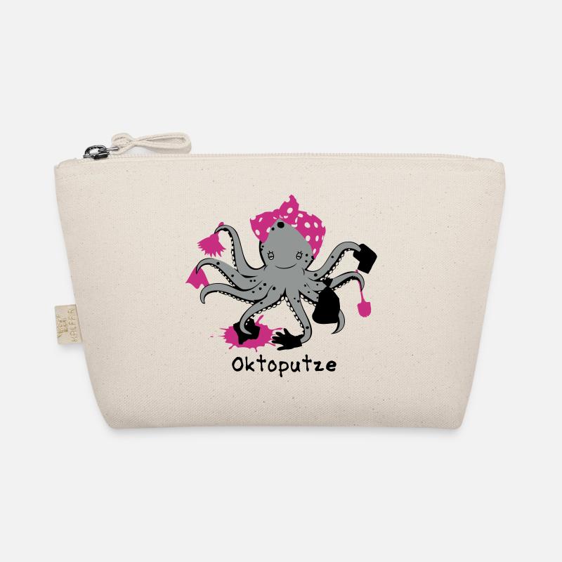 Oktoputze - Bio-Täschchen - Natur