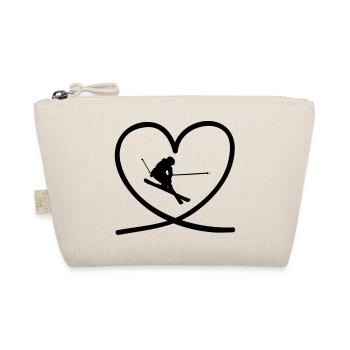 I love Ski - Trousse biologique - nature - Devant