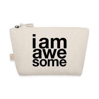 I AM Awesome - Bio-Täschchen - Natur - Vorne