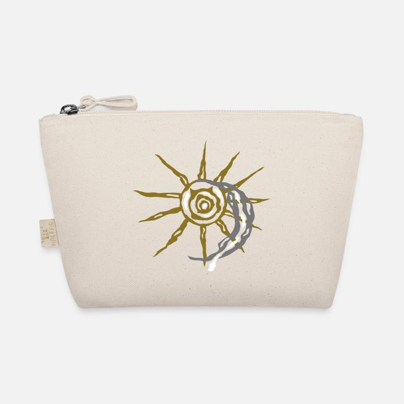 sun and moon - Bio-Täschchen - Natur