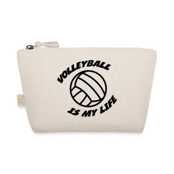 Volleyball IS MY LIFE - Trousse biologique - nature - Devant