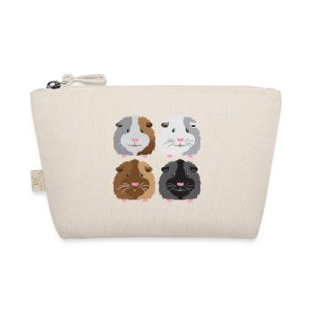 four guinea piggies! - Organic Pouch - nature - Front