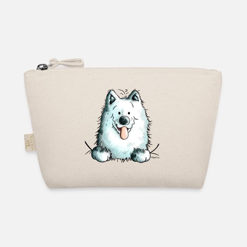 Neugieriger Samojede Bio-Täschchen