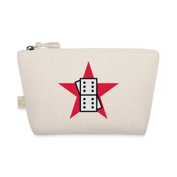 Domino / Dominoes / Game / Gamer / Puzzle - Organic Pouch - nature - Front