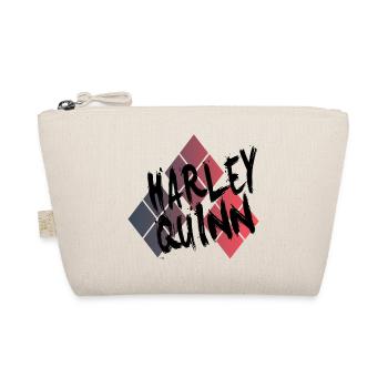 Harley Quinn Schwarz - Bio-Täschchen - Natur - Vorne
