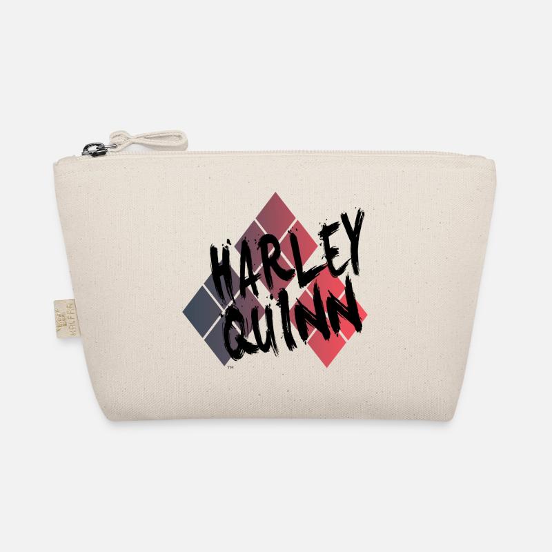 Harley Quinn Schwarz - Bio-Täschchen - Natur