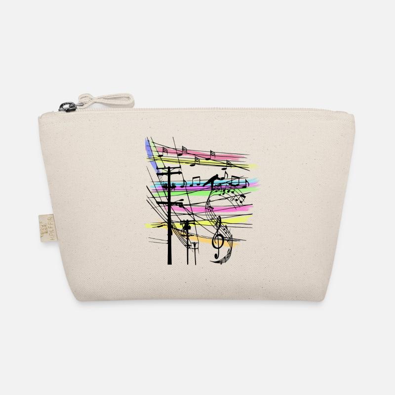 Music notes Organic Pouch