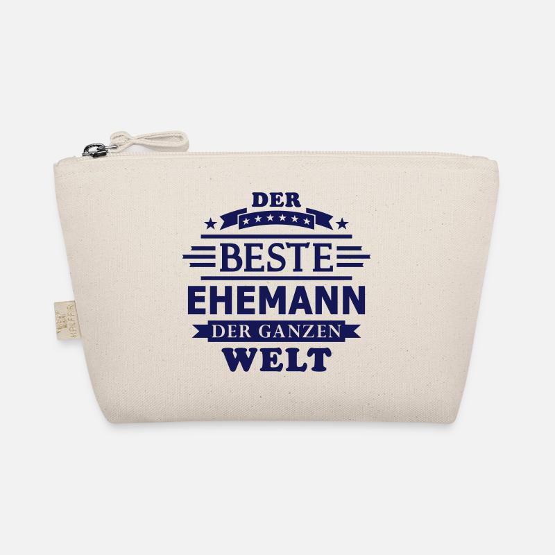 Bester Ehemann (Schriftzug) Bio-Täschchen