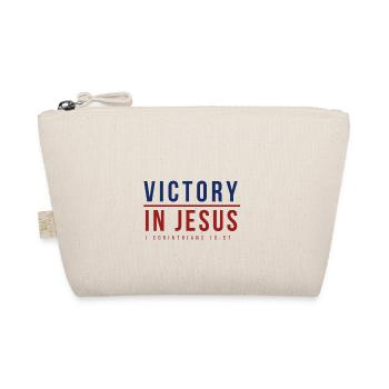 victory in jesus - Organic Pouch - nature - Front