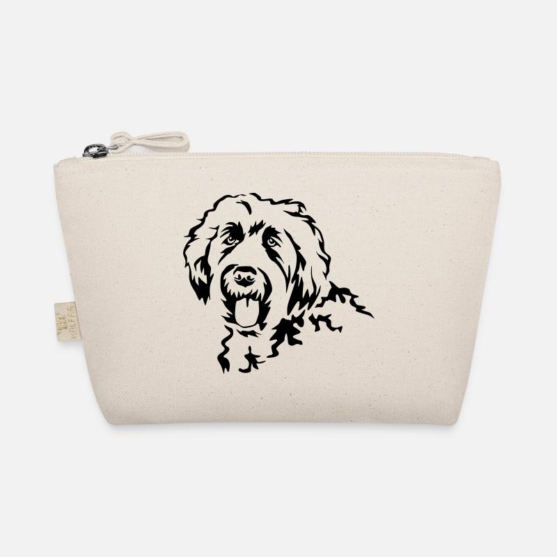 Labradoodle Kopf Bio-Täschchen