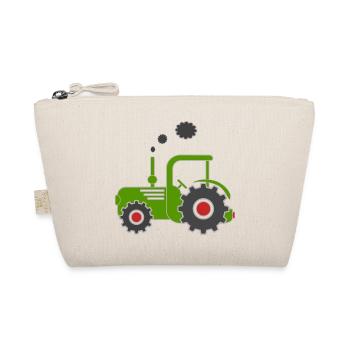 Tracteur vert - Trousse biologique - nature - Devant