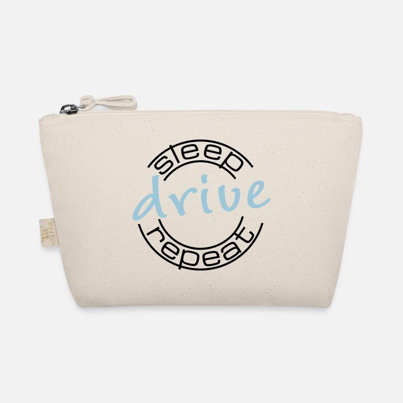 drive sleep repeat rund Bio-Täschchen