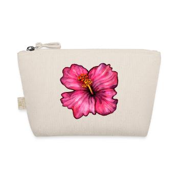 Hibiscus (watercolor) - Organic Pouch - nature - Front