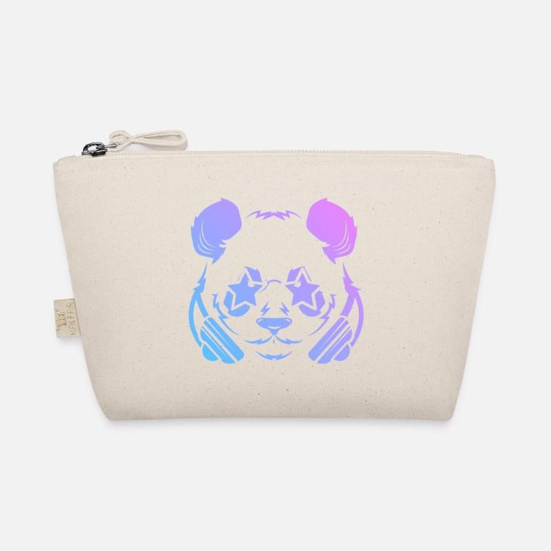 Panda Panda Bear Organic Pouch