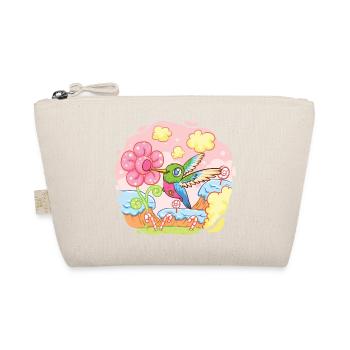 Sweet hummingbird visits candy country - Organic Pouch - nature - Front