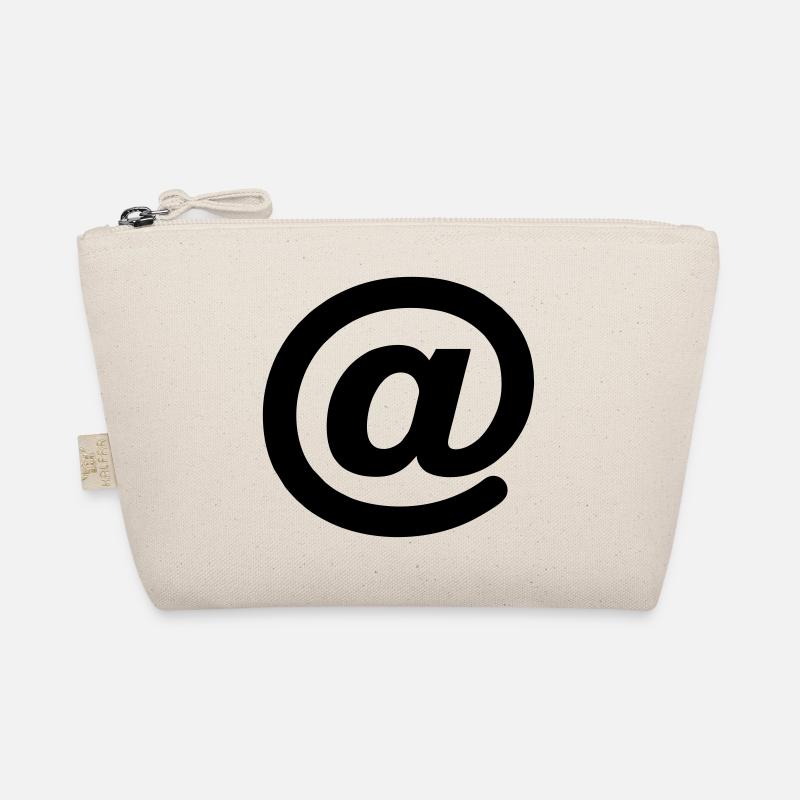 At sign symbol Organic Pouch