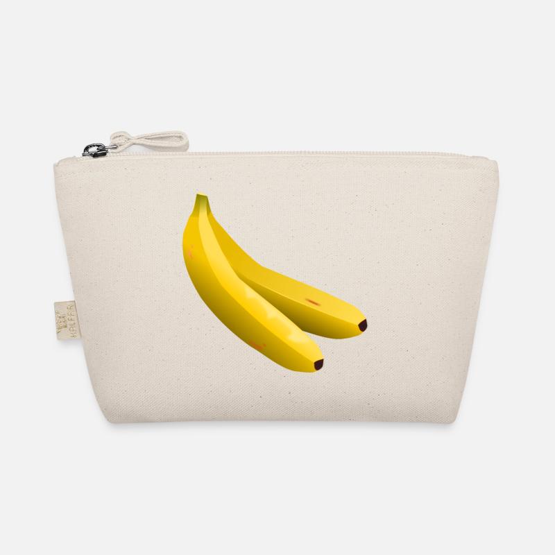 Zwillingsbananen Vektor Gelb - Bio-Täschchen - Natur