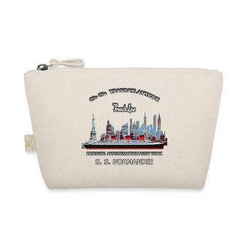 OCEAN LINER NORMANDIE NEW YORK LOUIS RUNEMBERG ADAGP - Organic Pouch - nature - Front