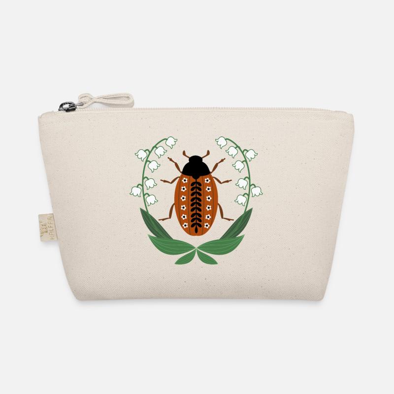 Maikäfer mit Maiglöckchen Bio-Täschchen