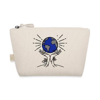 Save the Earth – Plant the Future - Organic Pouch - nature - Front