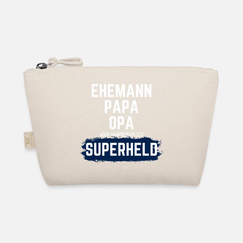 Hauptberuflicher Superheld Ehemann, Papa, Opa Bio-Täschchen