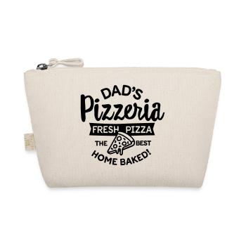 Dad's Pizzeria hausgemachte Pizza Vati Vatertag - Bio-Täschchen - Natur - Vorne