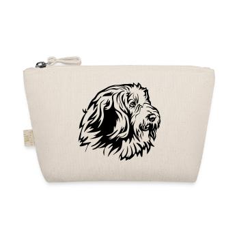 Bearded Collie Kopf - Trousse biologique - nature - Devant