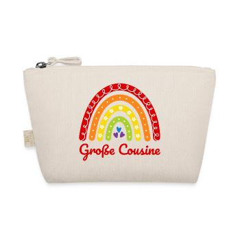Große Cousine - Bio-Täschchen - Natur - Vorne