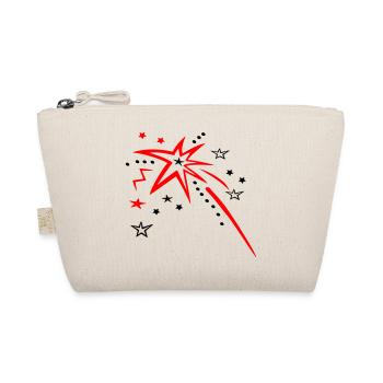 Stars, fireworks, shooting star - Organic Pouch - nature - Front