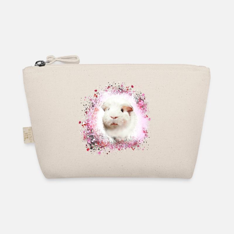 cochon d’Inde, graffiti, peinture, rose, rose Trousse biologique