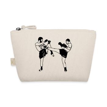 Kickboxen - Bio-Täschchen - Natur - Vorne