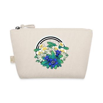 Flore Fleurs sauvages Gentiane Edelweiss Alpes Alm Berg - Trousse biologique - nature - Devant