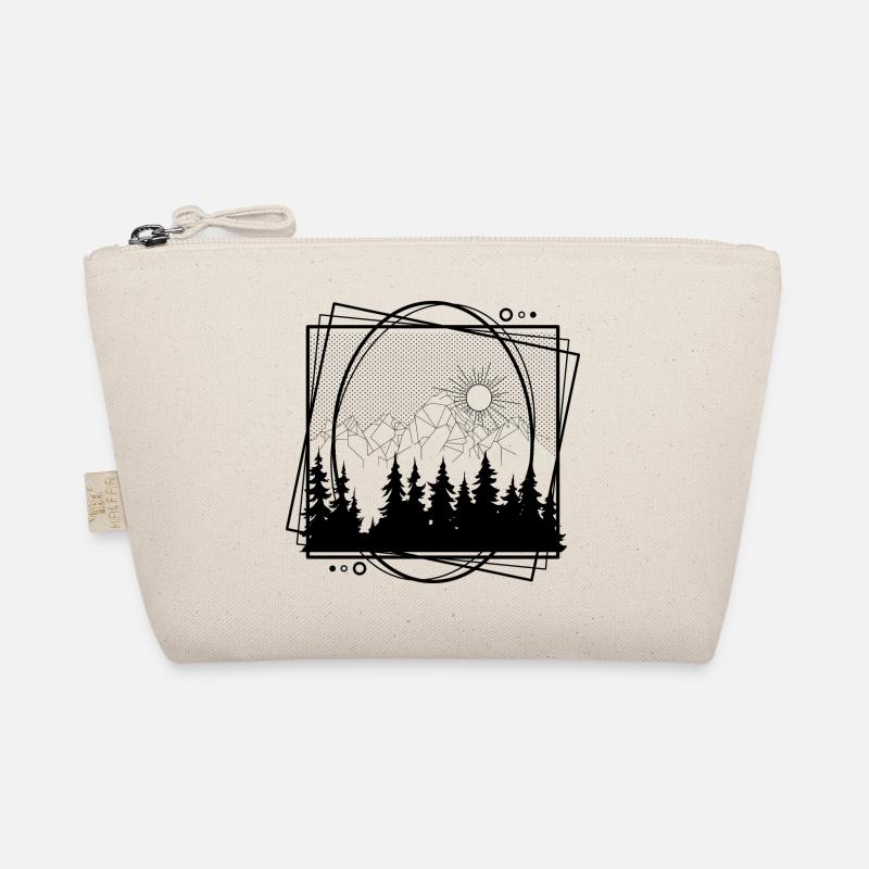 Conception naturelle en forme géométrique et peinture à points Trousse biologique