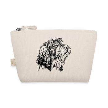 Dachshund view Lia - Organic Pouch - nature - Front