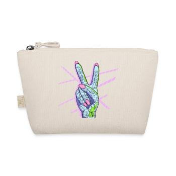 Signe de paix Main Doigt Cool Symbole de paix - Trousse biologique - nature - Devant
