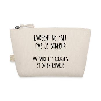 l'argent ne fait pas le bonheur - Trousse biologique - nature - Devant