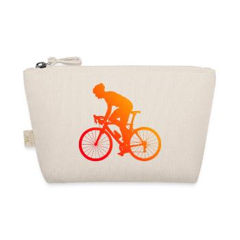 Rennrad Rennradfahrer Rennradfahren Damen - Bio-Täschchen - Natur - Vorne