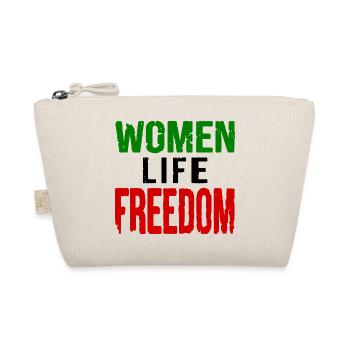 Women life freedom iran - Organic Pouch - nature - Front