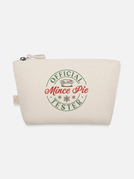 Official mince pie tester - Organic Pouch - nature - Front