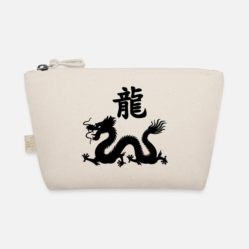 Dragon de caractère chinois avec image de dragon Trousse biologique