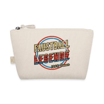 Faustball Legende - Bio-Täschchen - Natur - Vorne