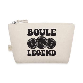 Boule Legend Petanque Outfit for Bouler - Organic Pouch - nature - Front