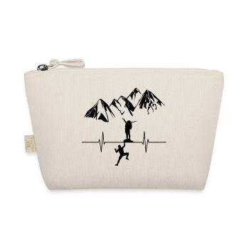Climbing Couple - Organic Pouch - nature - Front