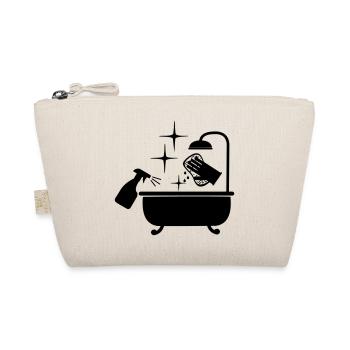 Cleaner bathtub with soap and water - Organic Pouch - nature - Front