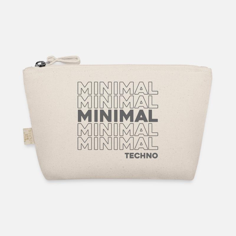 Tiefer Minimal Techno Bio-Täschchen