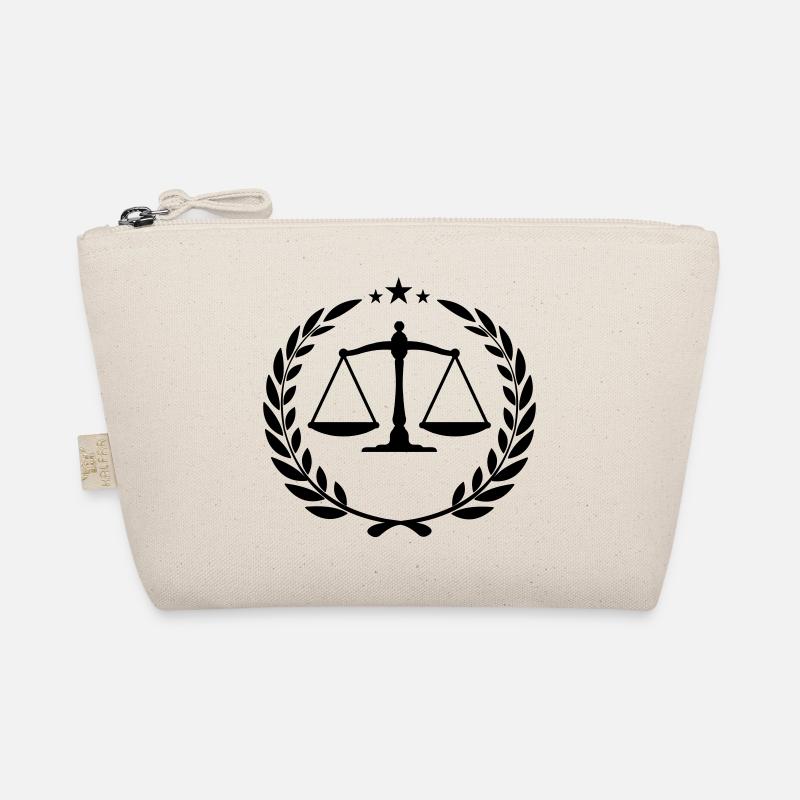 Scale in laurel wreath Organic Pouch
