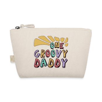 Un papa groovy, un papa génial - Trousse biologique - nature - Devant