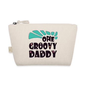 Un papa groovy, un papa génial - Trousse biologique - nature - Devant